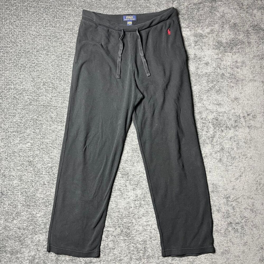 Polo-ralph-lauren Men's Black Joggers-tracksuits